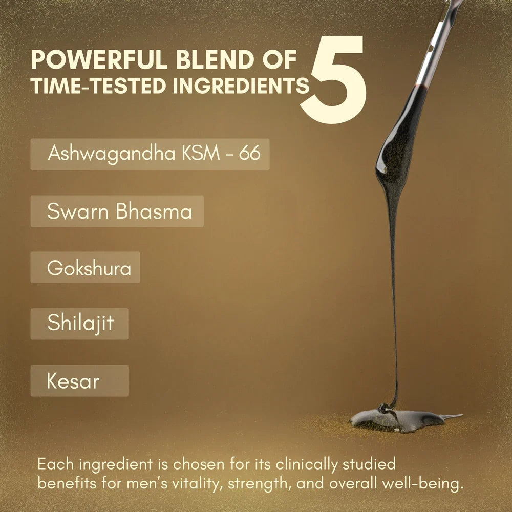 Shilajit Gold – For his Daily Strength